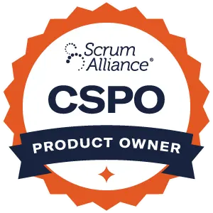 Badge for Certified Scrum Product Owner